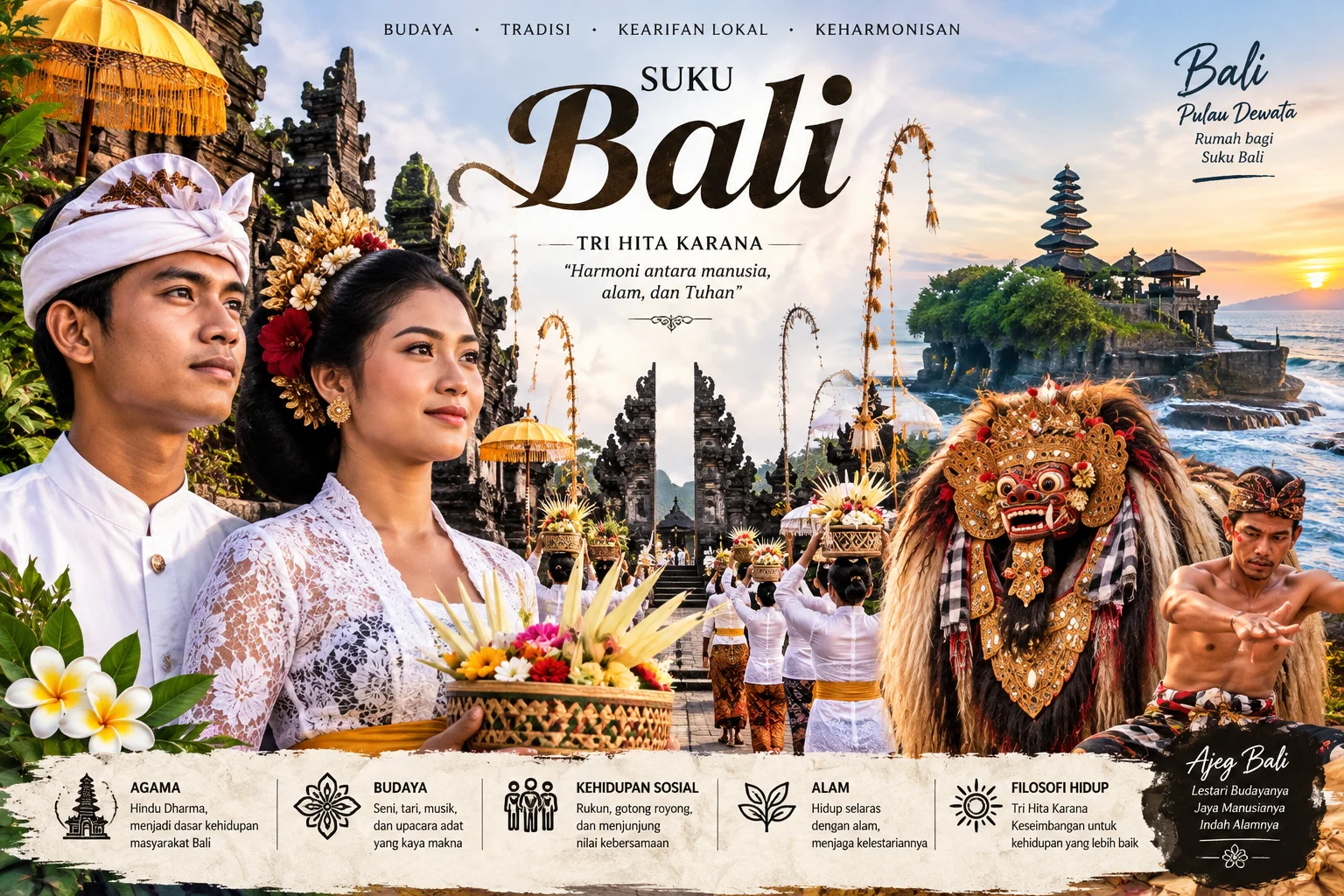 10 Suku yang Ada di Bali dan Fakta Budayanya